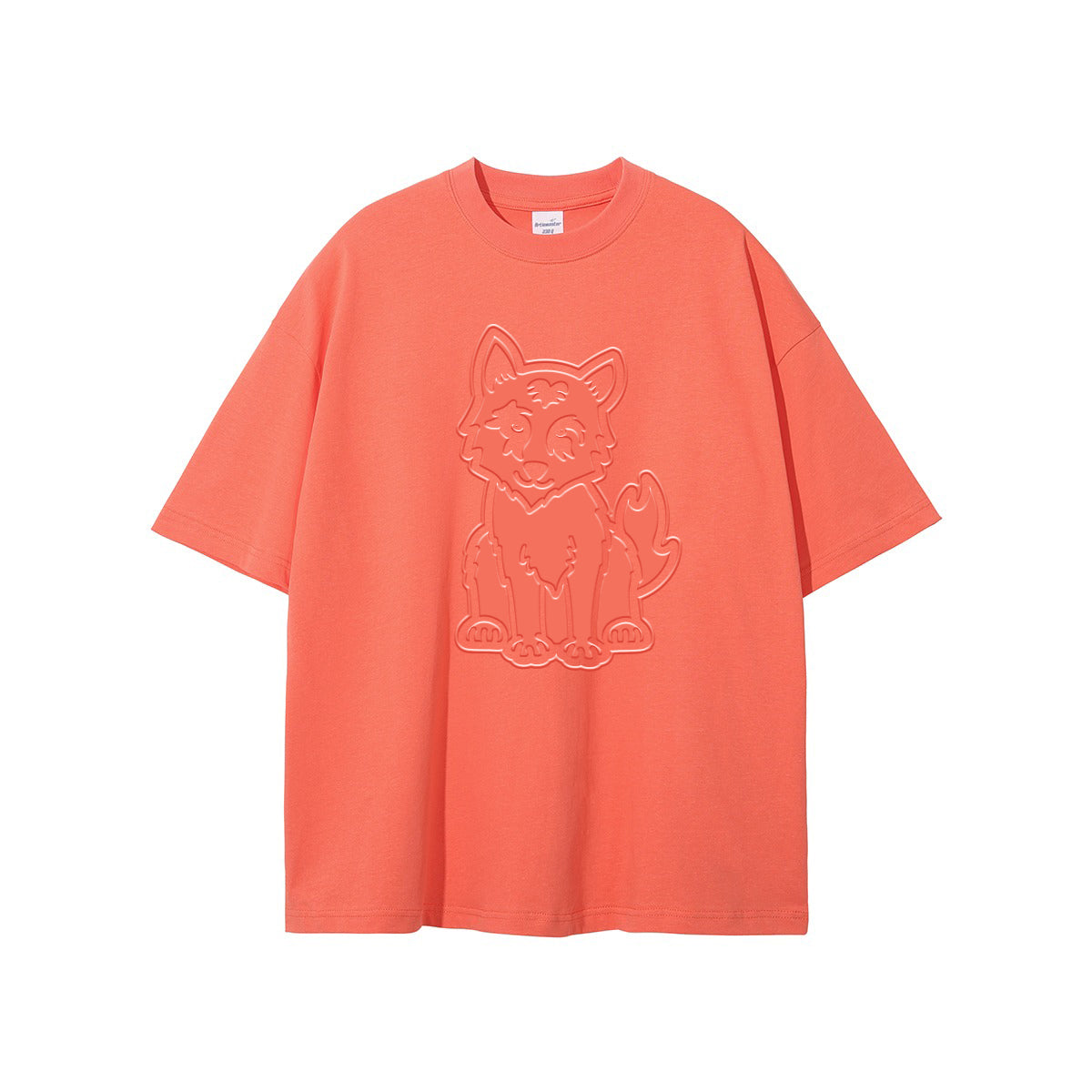 Wolf Edition's Tangerine Oversized Fit T-Shirt