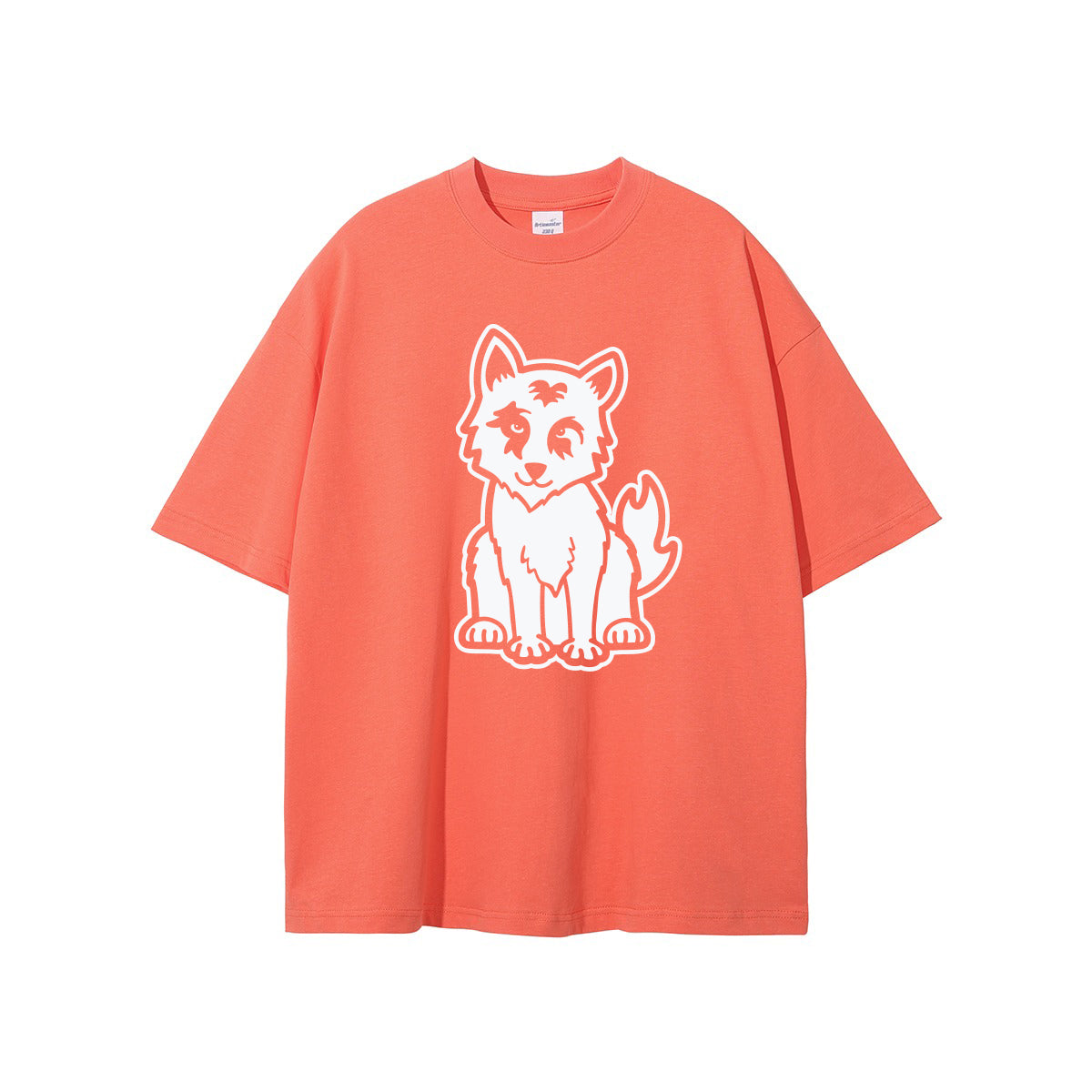 Wolf Edition's Tangerine Oversized Fit T-Shirt